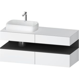 Duravit Qatego Consola Mueble Bajo Lavabo, 2 Extensiones, 2 - Duravit