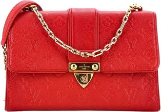 Louis Vuitton Saint Sulpice Handbag Monogram Empreinte Leather Pm (Authentic Pre-Loved)