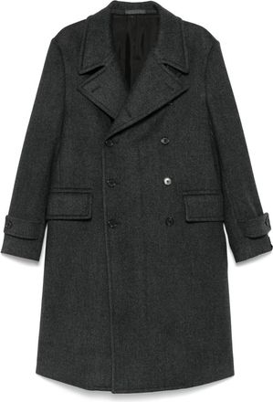 Caruso Wool Double-breasted Coat