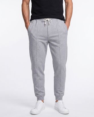 Brunello Cucinelli Cotton-Blend Joggers - Grey