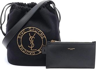 Saint Laurent Hombre, Bolsos, Negro, Talla: ONE Size