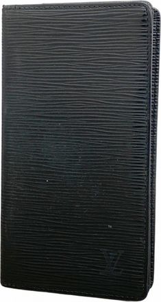Louis Vuitton Noir Long Bill Wallet (Bi-Fold) (Pre-Owned)