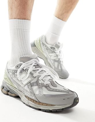 New Balance 1906 - Sneakers miste grigie e neutro-Grigio