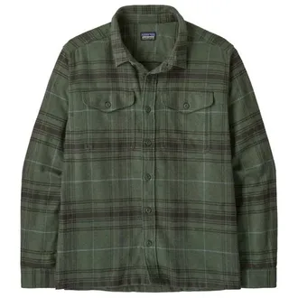 Patagonia Fjord Flannel Shirt Hemd f&uuml;r Herren | oliv