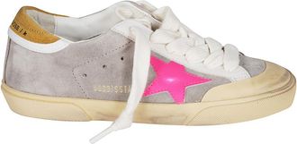Golden Goose Grey Super-Star Sneakers