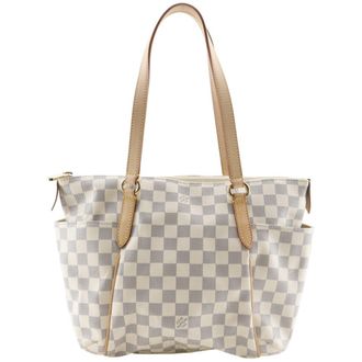 Louis Vuitton Damier Azur White Damier Azur Tote Bag (Pre-Owned)