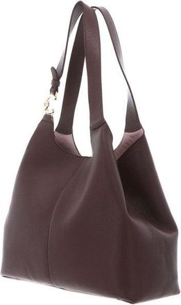 Coccinelle Womens Shopping Bag Berry Bovine Leather - Shopper-Bags