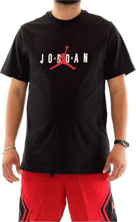 Nike Jordan Air Stretch Short Sleeve Crew Tee | Black | DM1462-010 (UK, Alpha, M, Regular, Regular, Black)