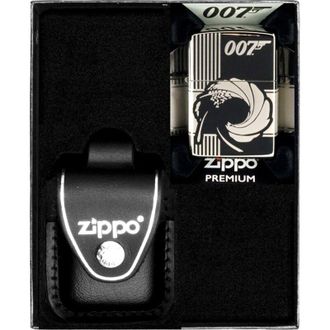 OEM Set De Regalo De Encendedor Zippo James Bond Black Ice N.&ordm; 3