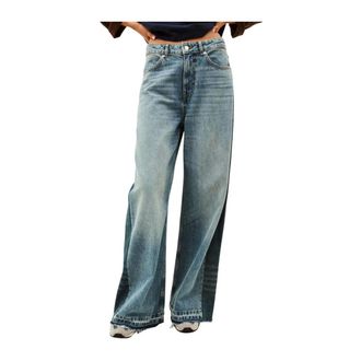 BA&SH Dames, Jeans, Blauw, Maat: XS Katoen
