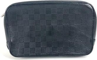 Louis Vuitton Pre-owned Fabric louis-vuitton-bags - Dames - Vintage Clutch - Blauw - ONE Size - Vintage