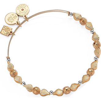 Alex and Ani Harry Potter Golden Snitch Beaded Bangle Bracelet in Two Tone at Nordstrom