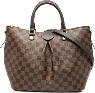 Louis Vuitton 2019 Damier Ebene Siena MM tas - Bruin