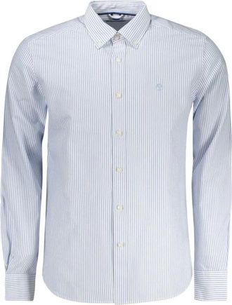 North Sails Formal Shirts, male, White, Size: S Cotton Classic Button-Up Shirt
