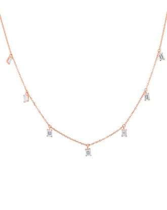 Diana M. Jewels 18K Rose Gold 0.72 Ct. Tw. Diamond Necklace