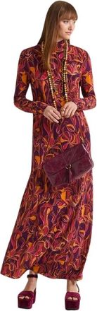 Maliparmi Maliparmi, Dames, Jurken, Veelkleurig, Maat: XS Viscose