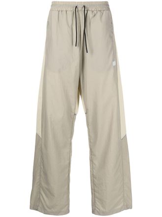 Reebok elasticated-waist ripstop track pants - Neutrals