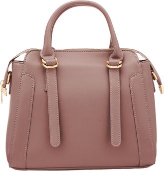 Usha Handtas Dames donkerbeige