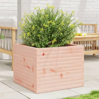 vidaXL Jardinera De Madera Maciza Douglas 60x60x46 Cm Vidaxl