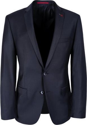 Roy Robson ROY Robson, Kostuums, Heren, Blauw, W28, Wol, Slim Fit Stretch Jacket