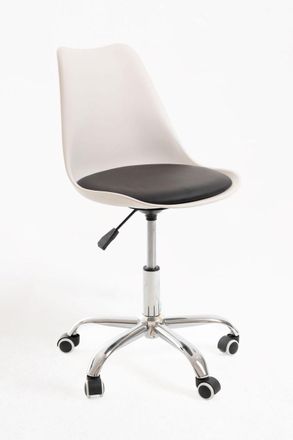 Regalos Miguel Sillas De Escritorio - Silla Neo - Blanco Y Negro