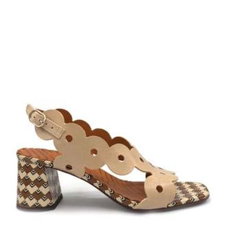 Chie Mihara High Heel Sandals, female, Beige, Size: 10 US Sandalo