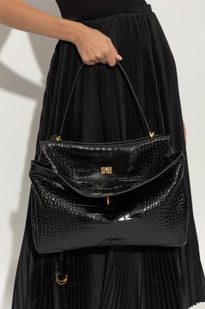 Balenciaga Shoulder Bag Rodeo Large, Womens, Black