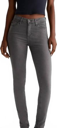 AG - Adriano Goldschmied Luscious Stretch Sateen Cigarette Leg Jean In Smoke