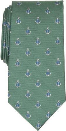 Brooks Brothers Anchors Print Tie in Green at Nordstrom Rack