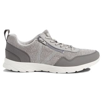 Vionic Jtta Textile Synthetic Womens Lace Up Trainers - UK 5.5 - US 8 Women - EU 38.5 - Light Grey - Size:UK 5.5
