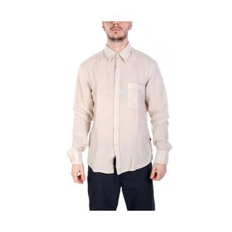 HUGO BOSS Hombre, Camisas, Beige, Talla: M