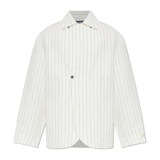 Jacquemus Heren, Jassen, Beige, Maat: M Katoen