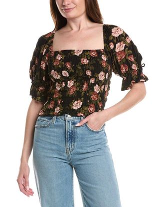 Saltwater Luxe Elbow Sleeve Blouse