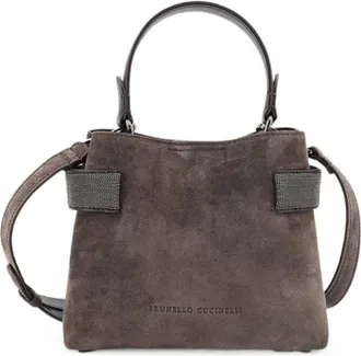 Brunello Cucinelli Tassen, Dames, Bruin, ONE Size, Handbags