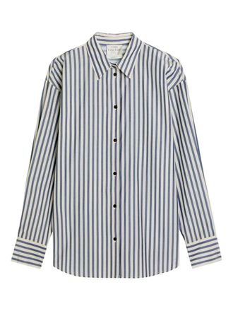 Forte_Forte striped shirt - Bianco