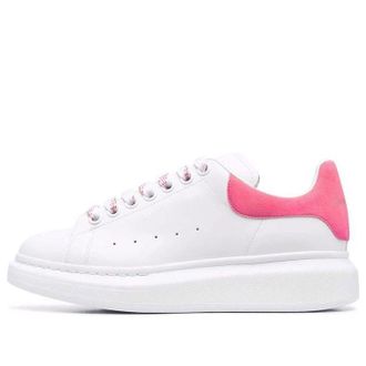 Alexander McQueen (WMNS) Alexander McQueen Oversized Sneaker White Peony Pink 553770WHGP79757