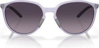 Oakley Sielo 57mm Gradient Round Sunglasses in Grey Gradient at Nordstrom Rack