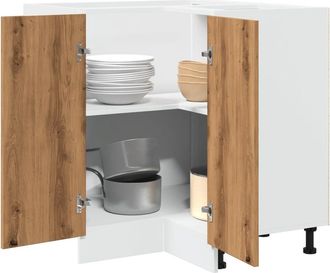 vidaXL Armadietto Cucina lyon Rovere Artigianale 75,5x75,5x81,5 Cm - Vidaxl