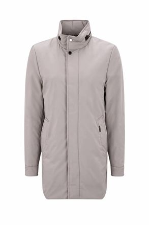 Moorer Mens Mid Length Coat In Avorio