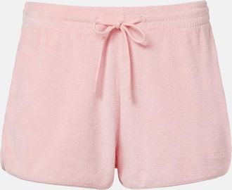 Hunza G Shorts in spugna di cotone con logo