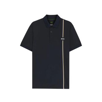 HUGO BOSS Toc Game 3 Striped Short-sleeve Polo Shirt