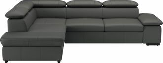 Sit&more Ecksofa »Alcudia L-Form« mit Armteilverstellung, optional Kopfteilverstellung und Bettfunktion