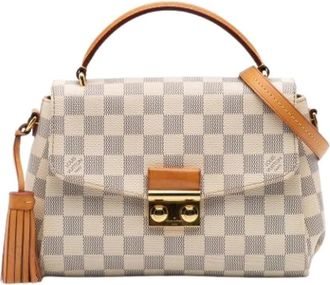 Louis Vuitton Pre-owned Handbags, female, White, Size: ONE SIZE Pre-owned Canvas louis-vuitton-bags