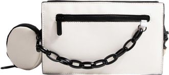 Generic Womens PU Leather Crossbody Bag Small Square Purse with Zipper Closure Handbags for Daily and Evening Outings