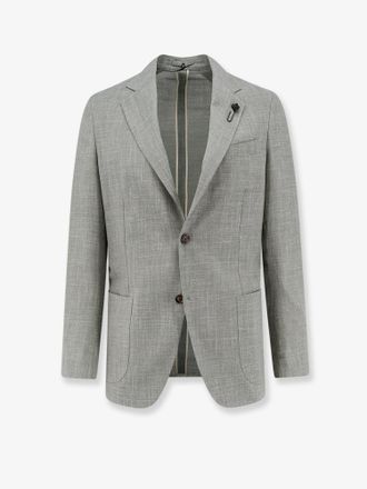 Lardini Blazer in lana, seta e lino - LARDINI - gender_Man