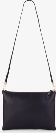 Clarks Womens Phoebe Cross Black Leather Bags - One Size