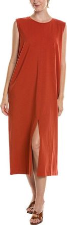 Eileen Fisher Eileen Fisher Solid Midi Dress