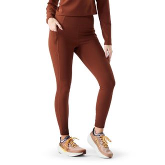 Smartwool Womens Active Merino Movement Tights Brown XS