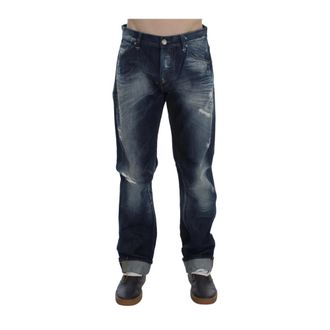 Acht Acht, Heren, Jeans, Blauw, Maat: W34 Katoen