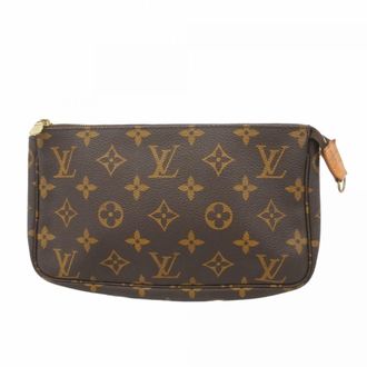Louis Vuitton Brown Pouch (Pre-Owned)